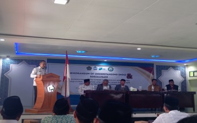 Sambutan hangat kepala kemenag kab Pamekasan